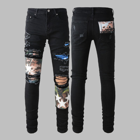 2025 New Men's Ripped Jeans